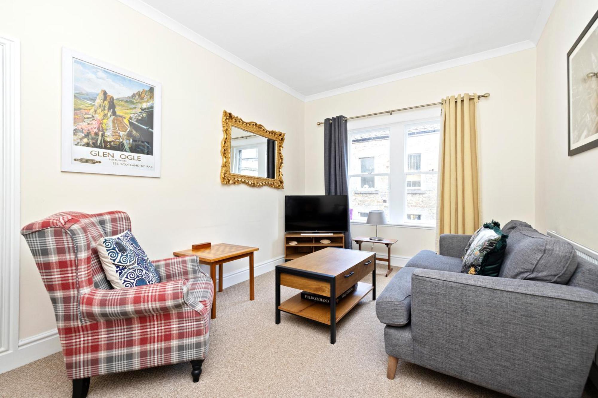 エディンバラJoivy Modern Flat On Rose Streetアパートメント エクステリア 写真