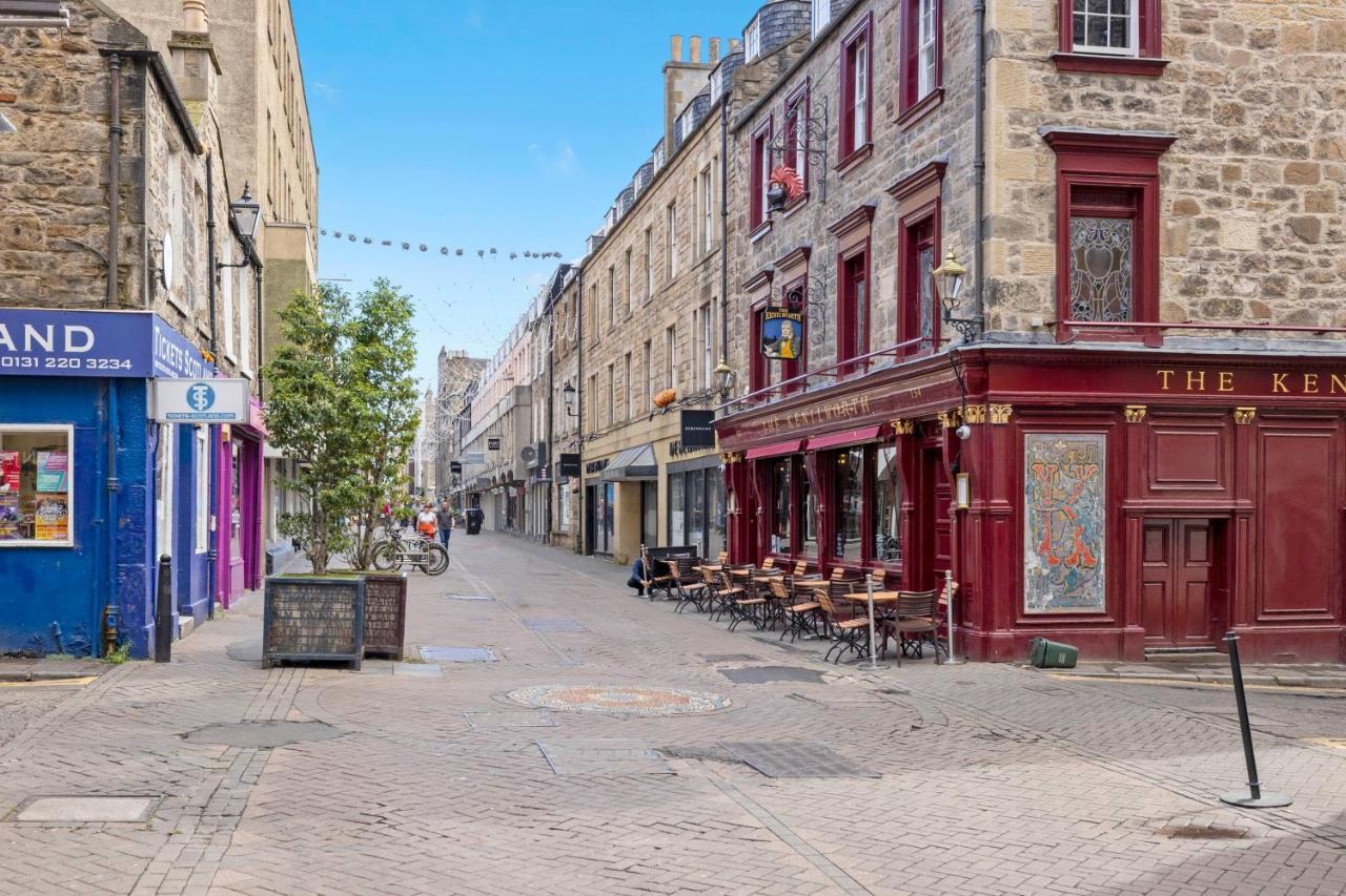 エディンバラJoivy Modern Flat On Rose Streetアパートメント エクステリア 写真