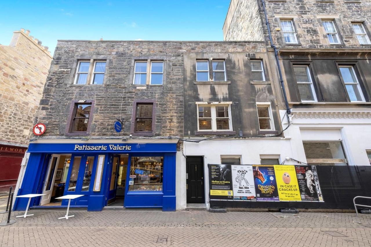 エディンバラJoivy Modern Flat On Rose Streetアパートメント エクステリア 写真